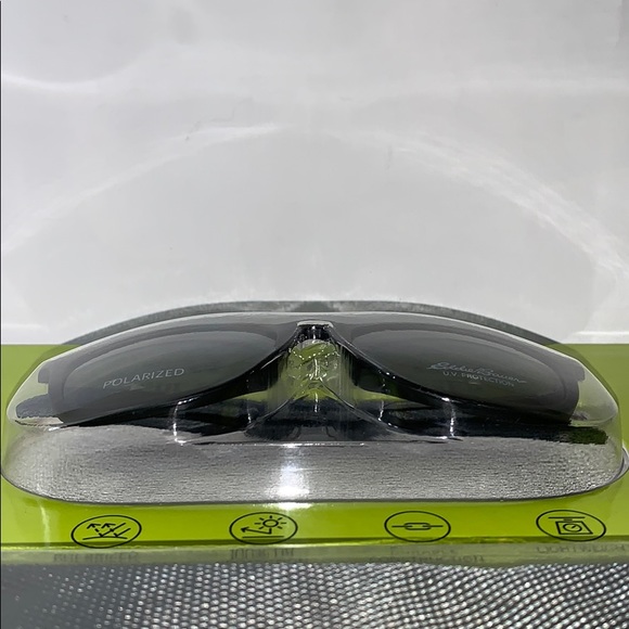 Eddie Bauer Unisex Polarized Sunglasses, Black - Picture 7 of 10